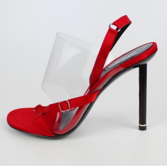 ✨Most sexy✨ALEXANDER WANG RED KAIA HEELED SANDALS - Picture 14 of 16